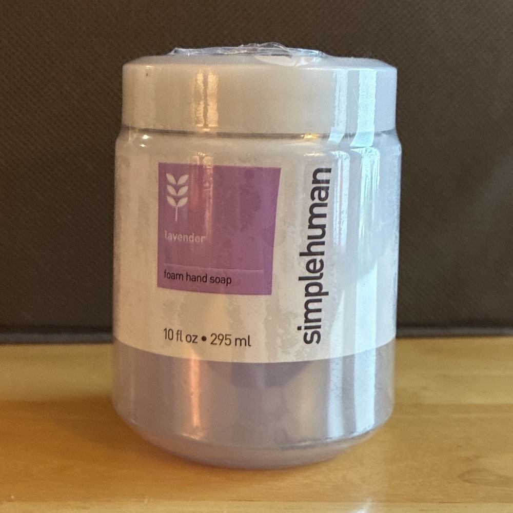 simplehuman Lavender Foaming Hand Soap Cartridge Refill, 10 fl oz / 295 ml
